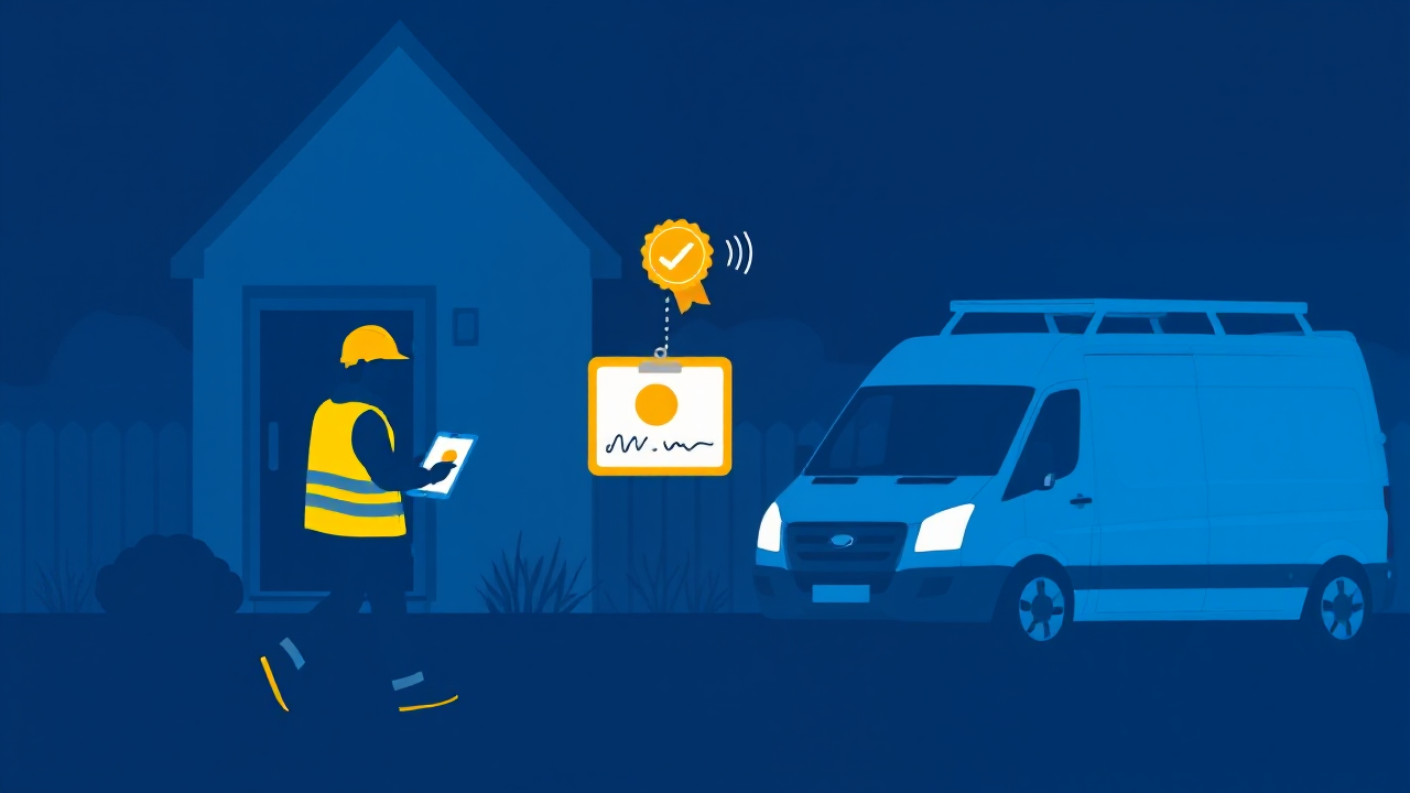 Hero illustration for: Digital ID Verification Apps for Door-to-Door Sales Reps