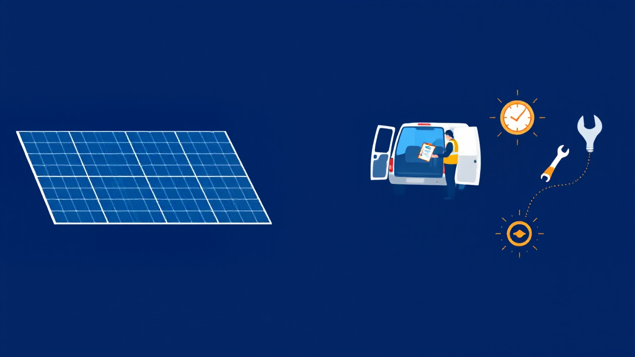 Hero illustration for: What to Look for in a Solar Supplier (Beyond the Unit Price)