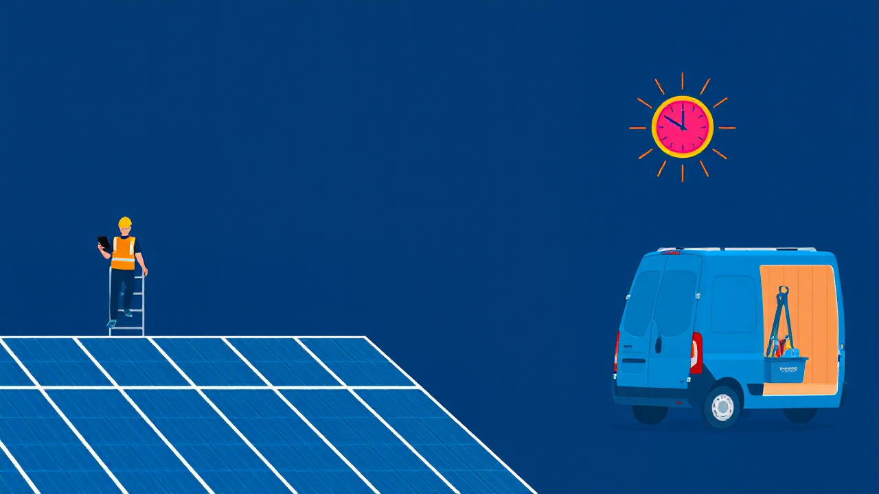 Hero illustration for: Speed to Quote: Why the First Solar Business to Respond Usually Wins the Job